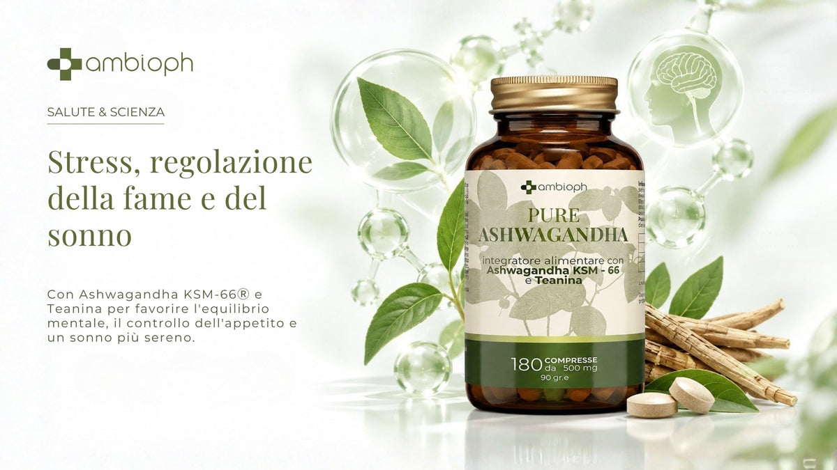 Stress, Regolazione della Fame e Ruolo dell'Ashwagandha