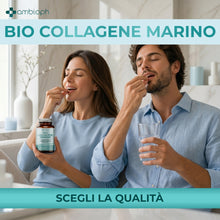 Bio Collagene Marino 180 Compresse da 1000 mg – Integratore Alimentare con Collagene Marino, Acido Ialuronico, Vitamina C, Coenzima Q10, Vitamina D, Biotina e Zinco – Supporto Pelle, Capelli e Unghie