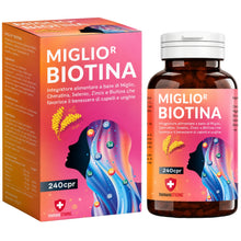 Miglior Biotina Capelli - Integratori per capelli con Miglio, Biotina, Cheratina e Zinco per capelli, pelle e unghie