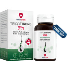 TricoSTRONG Ultra - Integratore Capelli Biotina Cheratina Complex 