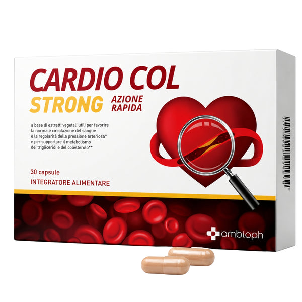 MyCardio Strong | Riso Rosso Fermentato con Berberina 1000 mg | Supporto al Metabolismo Lipidico
