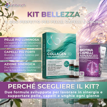 KIT BELLEZZA - BIO COLLAGEN 3D & BIOTINA CAPELLI ADVANCED