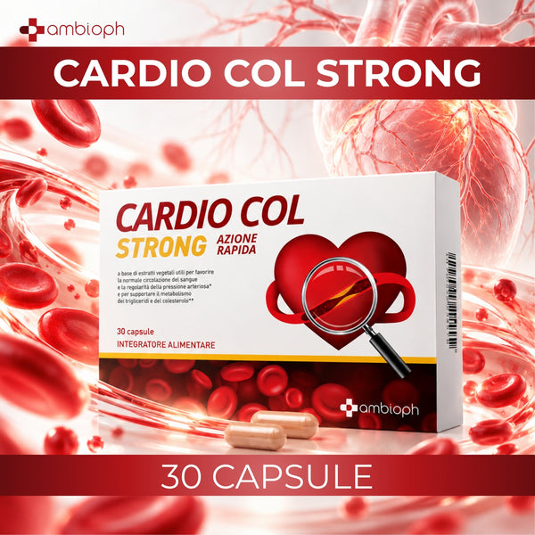 MyCardio Strong | Riso Rosso Fermentato con Berberina 1000 mg | Supporto al Metabolismo Lipidico