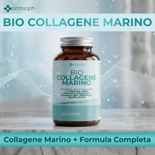 Bio Collagene Marino 180 Compresse da 1000 mg – Integratore Alimentare con Collagene Marino, Acido Ialuronico, Vitamina C, Coenzima Q10, Vitamina D, Biotina e Zinco – Supporto Pelle, Capelli e Unghie