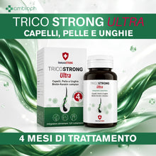 TricoSTRONG Ultra - Integratore Capelli Biotina Cheratina Complex 