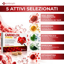 MyCardio Strong | Riso Rosso Fermentato con Berberina 1000 mg | Supporto al Metabolismo Lipidico