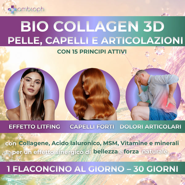 KIT BELLEZZA - BIO COLLAGEN 3D & BIOTINA CAPELLI ADVANCED