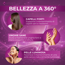 Biotina Capelli ADVANCED - Integratori per Capelli con Zinco, Selenio e Vitamina B12 – Formula rinforzante e di Crescita capelli, unghie e pelle – 160 cpr, Vitamine per capellì. BIOTINA - Ambioph