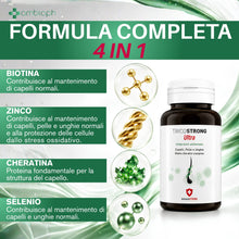 TricoSTRONG Ultra - Integratore Capelli Biotina Cheratina Complex 
