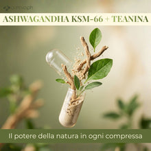Pure Ashwagandha 180 Compresse da 500 mg – Integratore Alimentare con Ashwagandha KSM-66 e Teanina – Supporto per Relax, Benessere Mentale ed Equilibrio Psicofisico