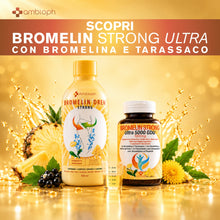 Bromelin Strong | Integratore Drenante da Bere | Bromelina e 6 Principi Attivi | Benessere delle Gambe e Microcircolo | 500 ml