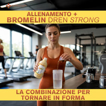 Bromelin Strong | Integratore Drenante da Bere | Bromelina e 6 Principi Attivi | Benessere delle Gambe e Microcircolo | 500 ml