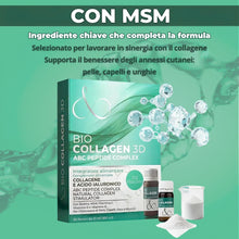 Collagene da Bere - Collagene e Acido Ialuronico, Biotina, Msm & Vitamina C. Collagen Idrolizzato, in Sinergia con ABC collagen stimulator Peptide, Collagen per ossa e articolazioni 