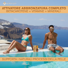 BETACAROTENE Integratore abbronzatura con Betacarotene Per Abbronzatura Forte Altamente dosato Carotenoidi da Carote e vitamine per abbronzatura - Ambioph
