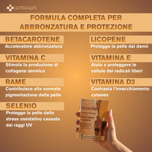BETACAROTENE Integratore abbronzatura con Betacarotene Per Abbronzatura Forte Altamente dosato Carotenoidi da Carote e vitamine per abbronzatura - Ambioph