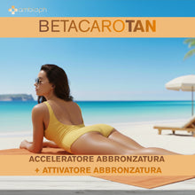 BETACAROTENE Integratore abbronzatura con Betacarotene Per Abbronzatura Forte Altamente dosato Carotenoidi da Carote e vitamine per abbronzatura - Ambioph