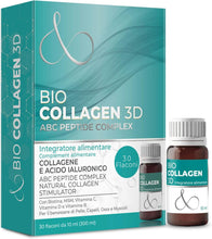 Collagene da Bere - Collagene e Acido Ialuronico, Biotina, Msm & Vitamina C. Collagen Idrolizzato, in Sinergia con ABC collagen stimulator Peptide, Collagen per ossa e articolazioni 