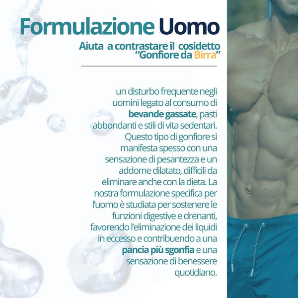 Dima Drena Strong Ultra- Drenante forte dimagrante anticellulite, per Gambe Leggere e pancia piatta. Drenante forte dimagrante anticellulite con Bromelina, Centella, Betulla