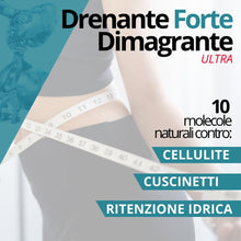 Dima Drena Strong Ultra- Drenante forte dimagrante anticellulite, per Gambe Leggere e pancia piatta. Drenante forte dimagrante anticellulite con Bromelina, Centella, Betulla