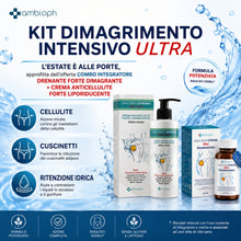 KIT BENESSERE DRENANTE INTENSIVO | Integratore Drenante + Crema Levigante Modellante con Bromelina