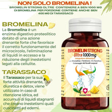 BROMELINA FORTE DRENANTE - Bromelina Drenante Purissima Alto Dosaggio 5000 Gdu Con Tarassaco Ad Azione Anticellulite E Detox