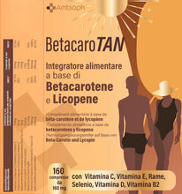 BETACAROTENE Integratore abbronzatura con Betacarotene Per Abbronzatura Forte Altamente dosato Carotenoidi da Carote e vitamine per abbronzatura - Ambioph