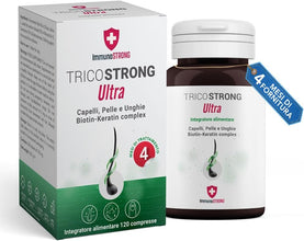 TricoSTRONG Ultra - Integratore Capelli Biotina Cheratina Complex
